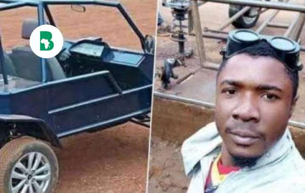 Cédric Simen, à 27 ans il réalise le rêve de son enfance de construire sa propre voiture et de conduire