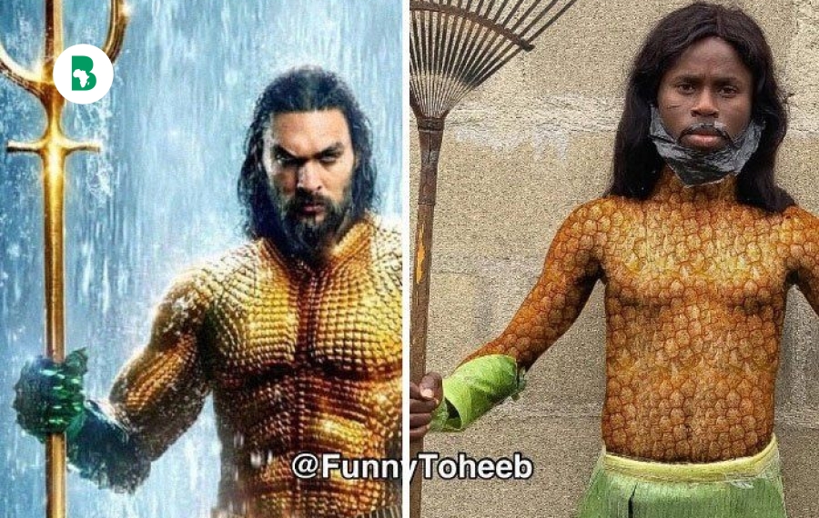 Ce talentueux comédien africain se fait passer pour des célébrités en utilisant des matériaux peu coûteux