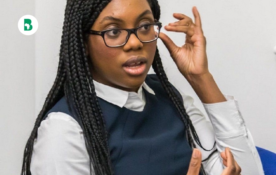 Portrait de Kemi Badenoch nommée ministre de l’enfance et de la famille au Royaume-Uni