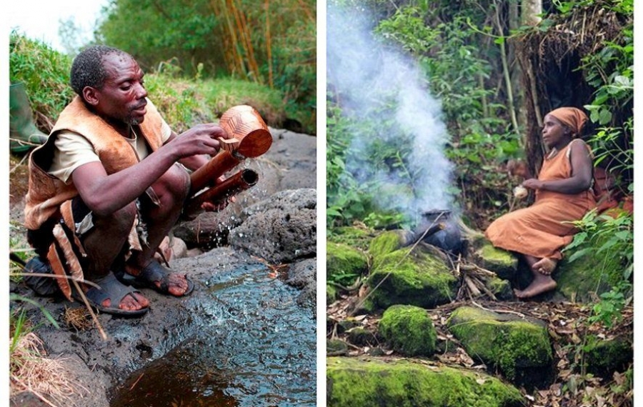 On pense que ces habitants des montagnes de la région des Grands Lacs africains sont les premiers humains au monde